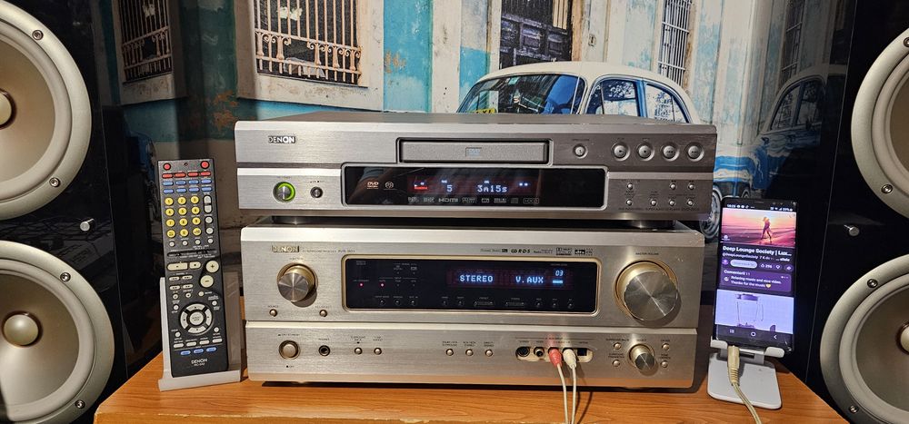 Denon AVR 1803 amplificator statie receiver sau DVD 2910 CD SACD MP3