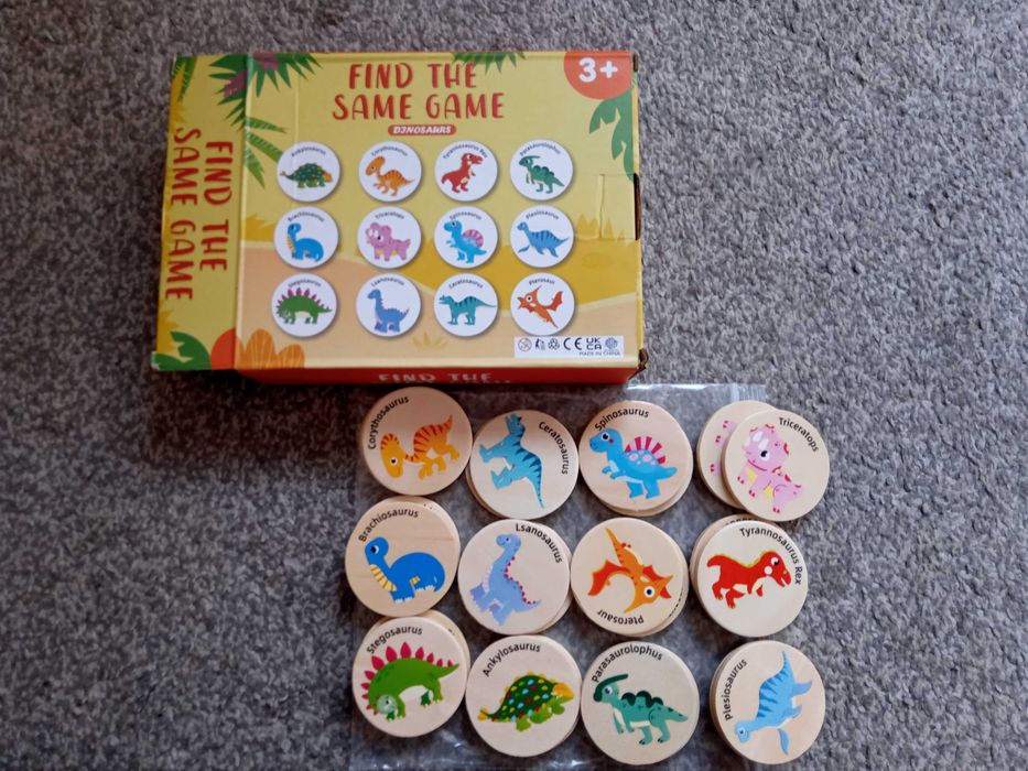 Joc educativ de asociere Find the same game - nou