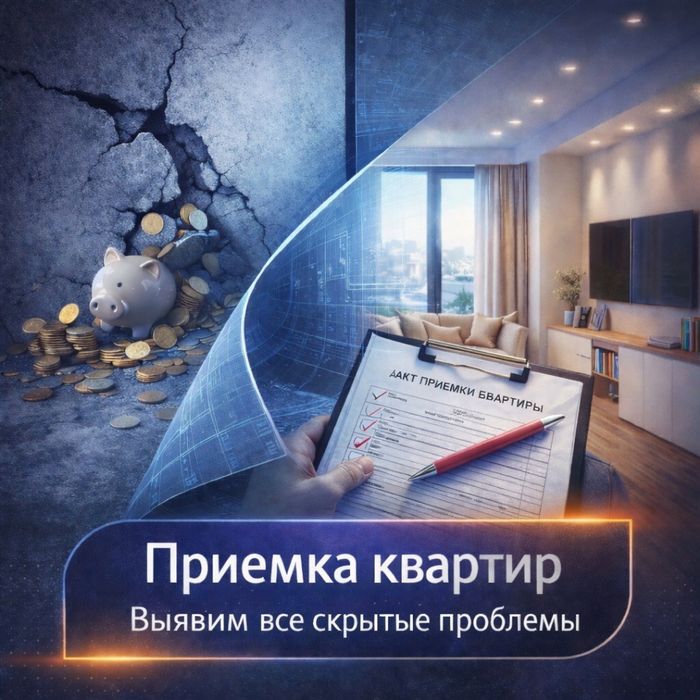 Приемка квартир / Тех надзор ремонт