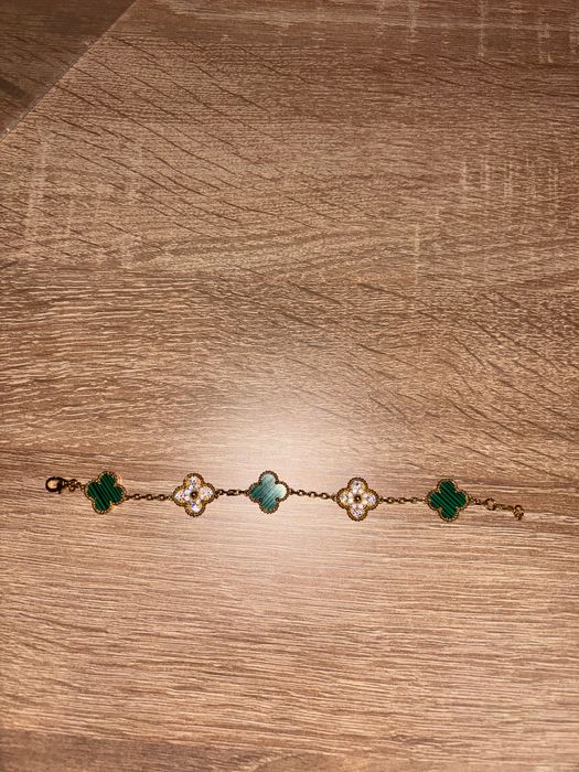 Accesoriu nou nou-Brățară Arpels van cleef verde cristale