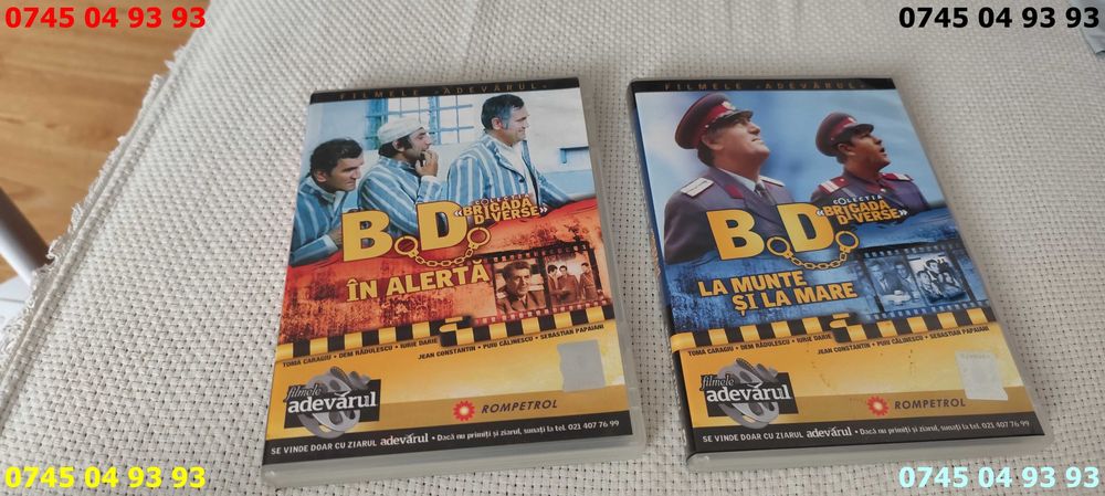 dvd brigada diverse in alerta la munte si la mare pret pe bucata