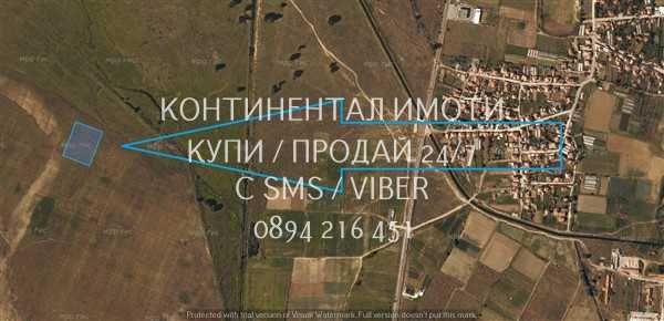 Нива 7100м2, кат. 5, с правилна форма. Лесен достъп по селски пътища