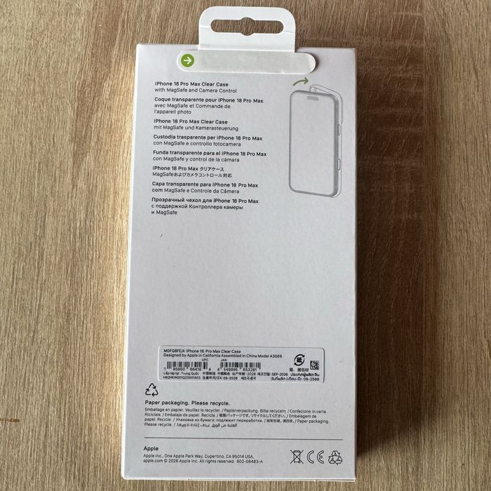 Husa Clear Magsafe iPhone 18 Pro Max
