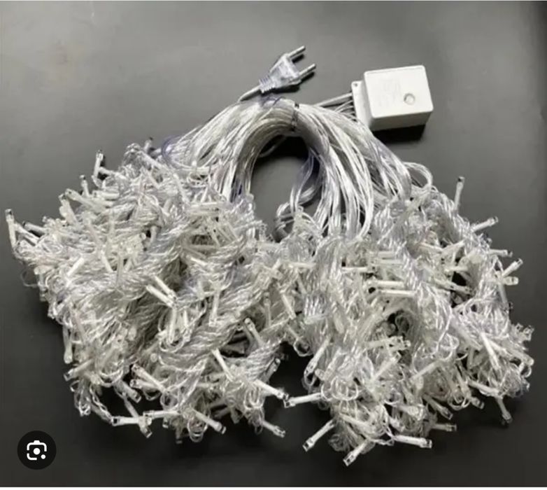 Гиплянда штора 3х3