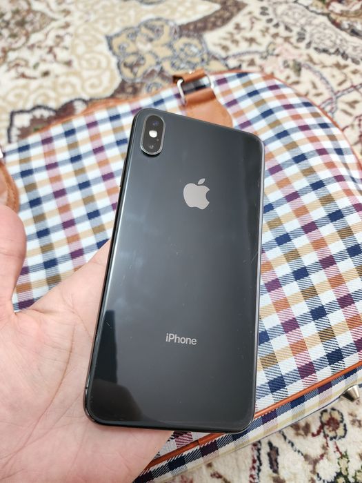 Iphone Xs Max LL/A Black 64GB Batareka 100% Face yoq