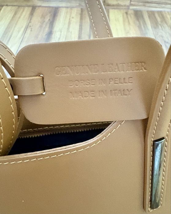 Geanta shopper din piele naturala