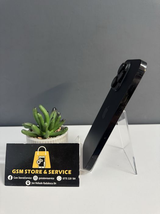 Iphone 14 Pro 128Gb Space Black 2 Ani Garantie Gsm Store&Service