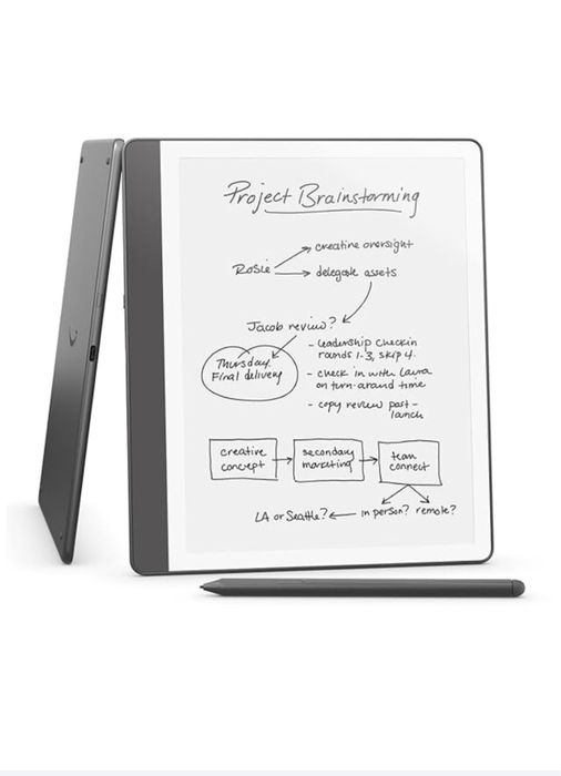 Amazon Kindle Scribe электронная книга с возможностью писать стилусом.