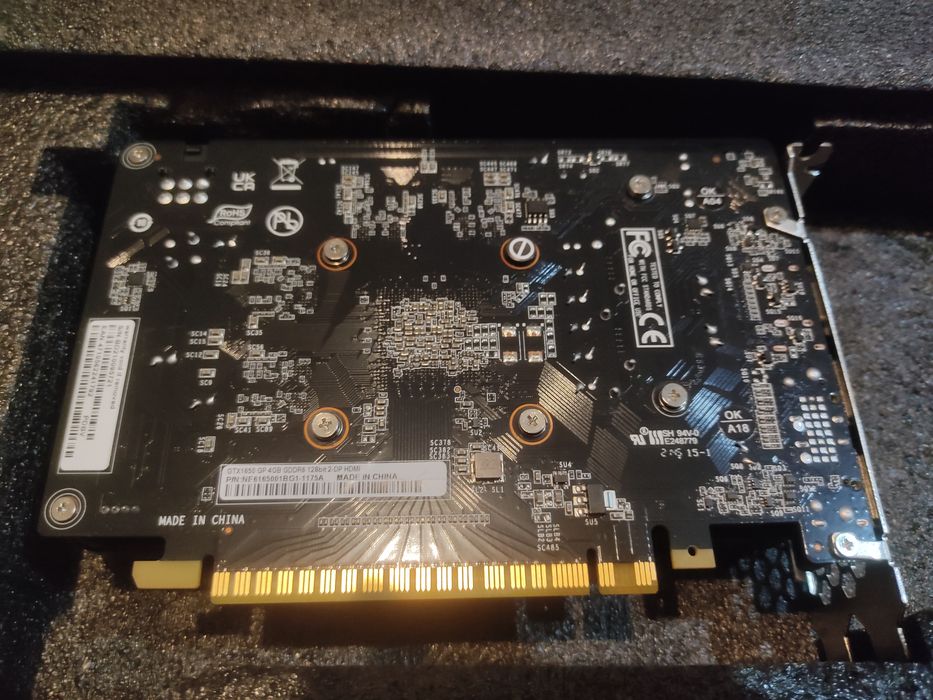 видеокарта gtx 1650 4GB