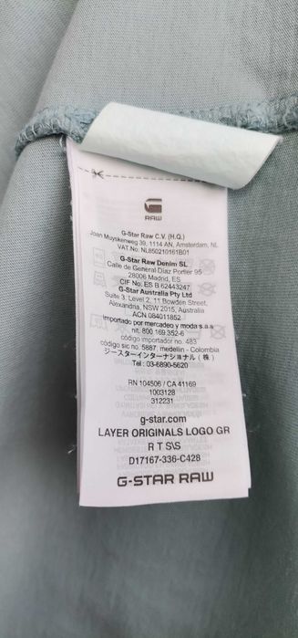 Tricou barbati G-Star Raw bumbac organic mărimea L imprimeu grafic