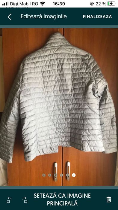 Geacă fâș scurtă