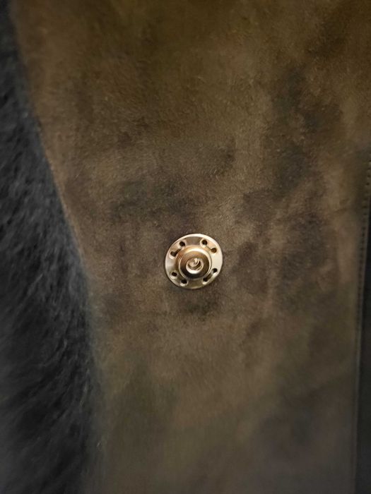 Cojoc piele femei Shearling,ca NOU! Nr 44,Made in Italy