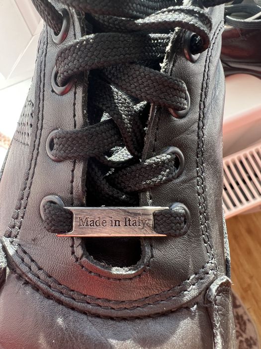 papuci din piele made in italy