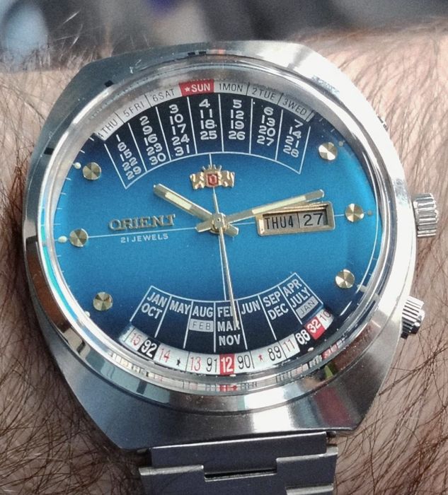 Orient multicalendar  automatic japan
