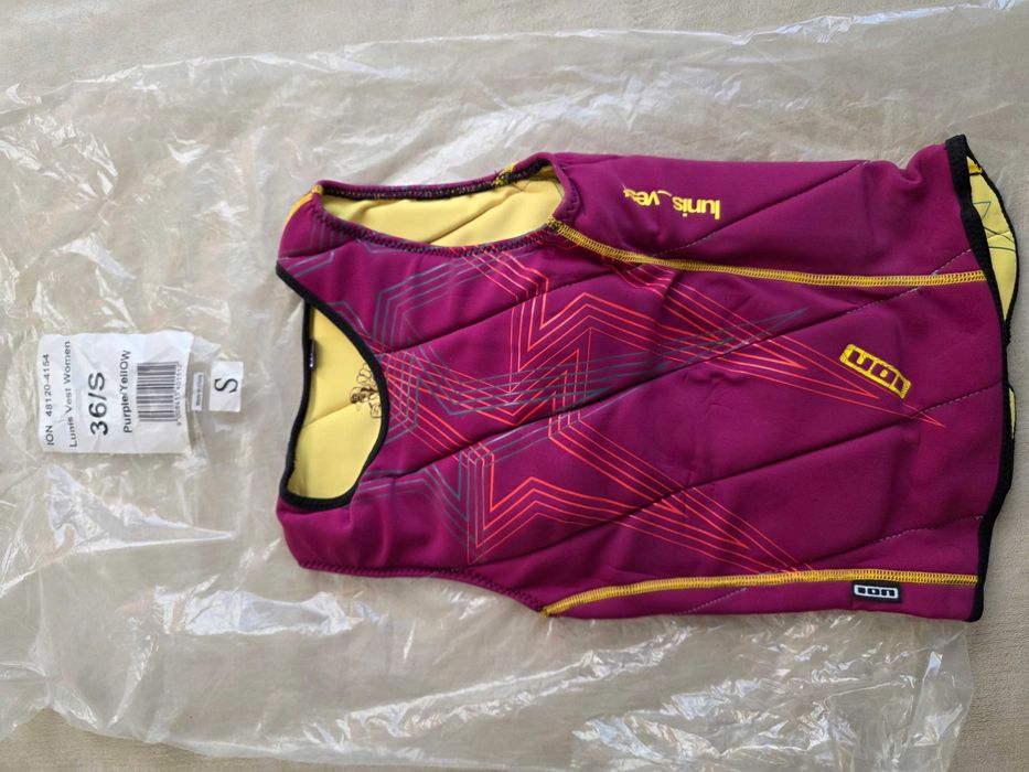 Дамска жилетка ION Lunis NZ W размер 36/S purple/yellow