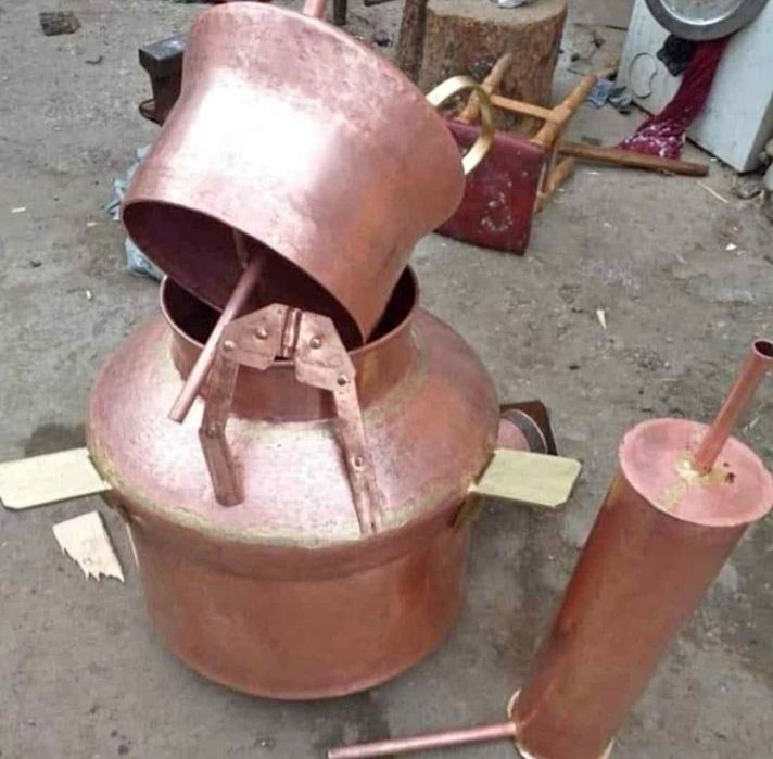 Vindem cazane Tucă 100 litre fund 3mm peret 2mm capac 1mm