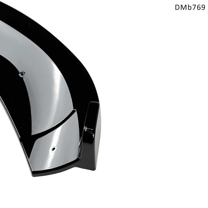 Черен лип спойлер предна броня Mercedes C W205 Pre face AMG мерцедес