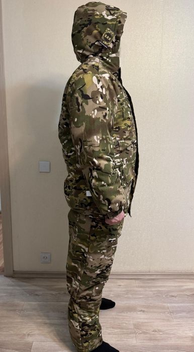 Тёплый бушлат с комбинезоном