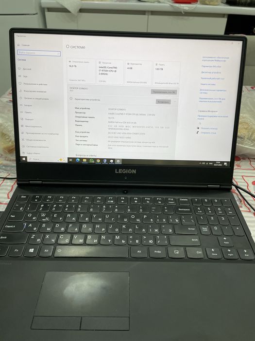 Lenova legion Ноутбук