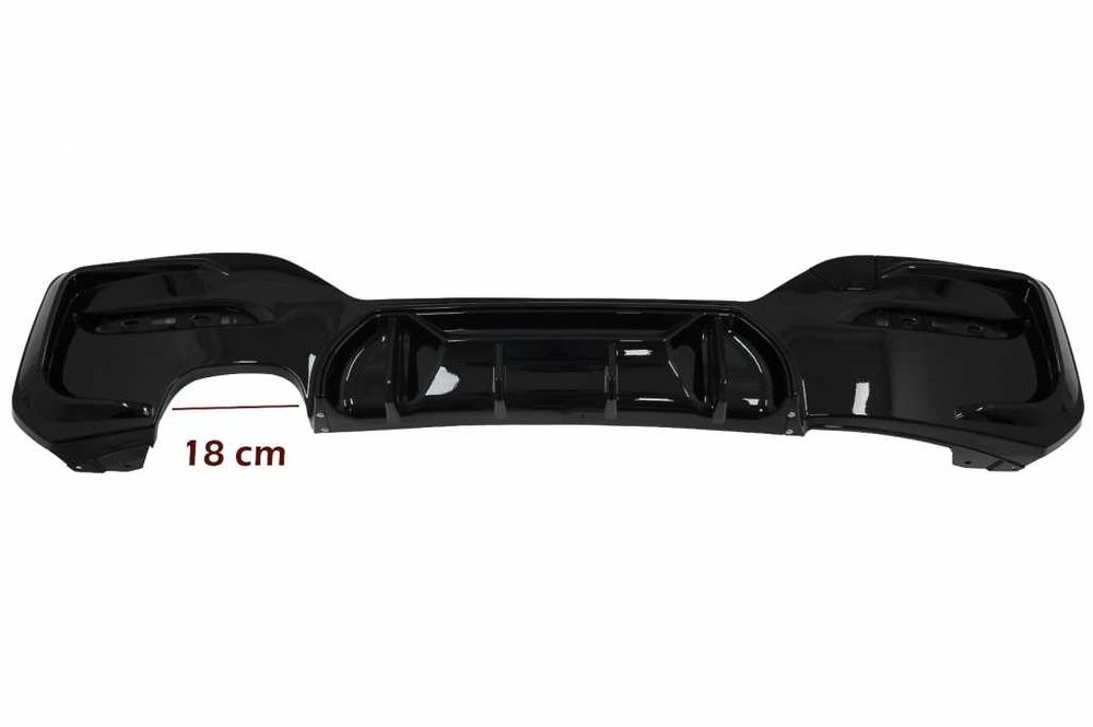 Difuzor Bara Spate cu Evacuare Dubla Stanga BMW Seria 1 F20 F21 LCI (2015-2019)
