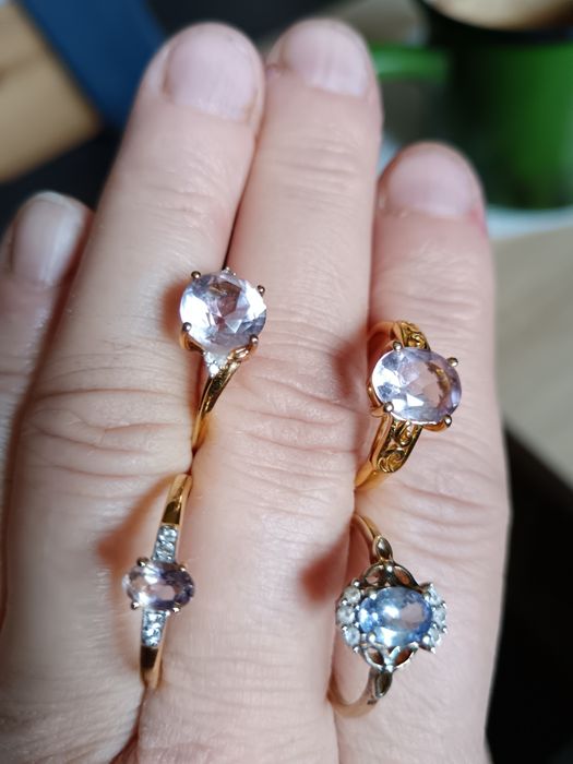 REDUCERI : Inele din argint,placate cu aur!