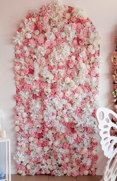 Под наем Декоративна стена от цветя, арка, фон