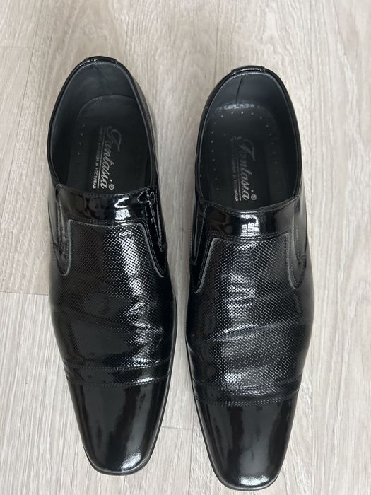 Луксозни мъжки обувки естествена кожа