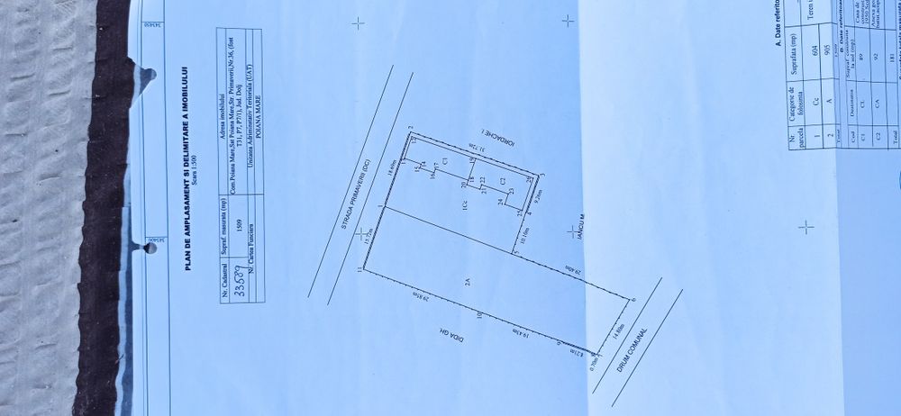 Casă cu teren generos și deschidere la două străzi – Poiana Mare