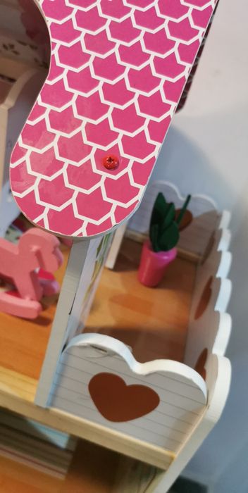 Căsuța păpuși 3 etaje lemn