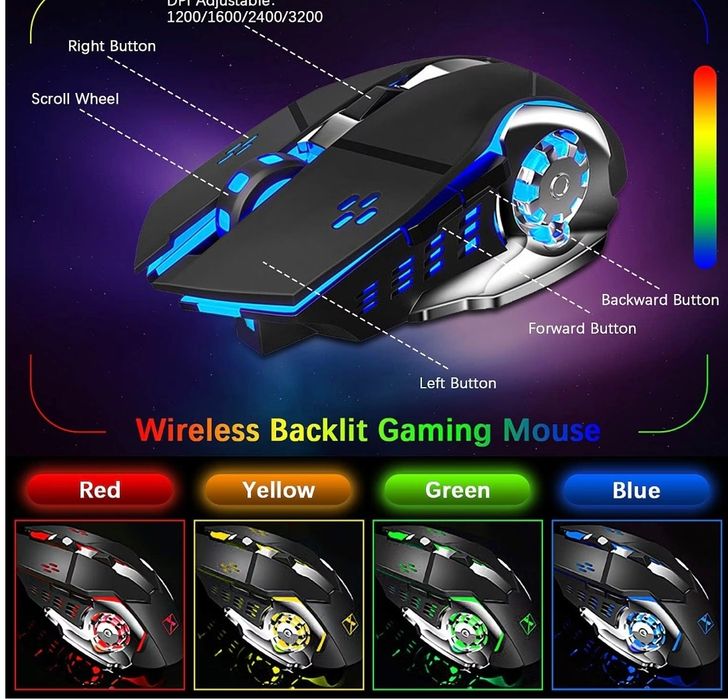 Tastatura gaming mecanica fara fir