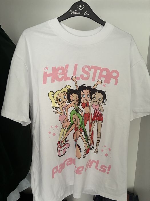Tricou Hellstar Alb S