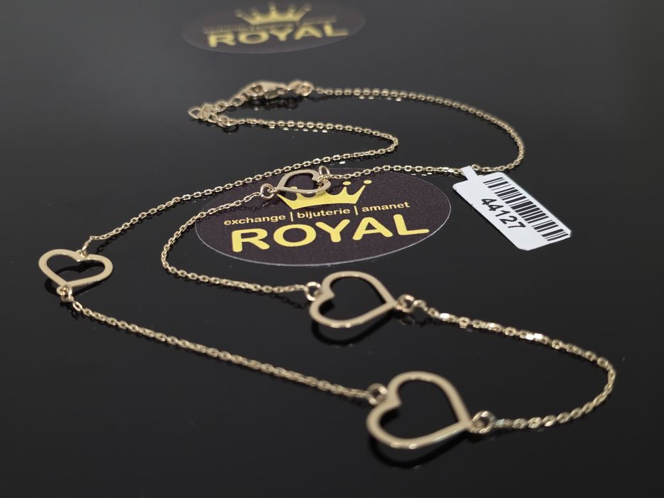 Bijuteria Royal: Lanț aur 14k/2.64 gr