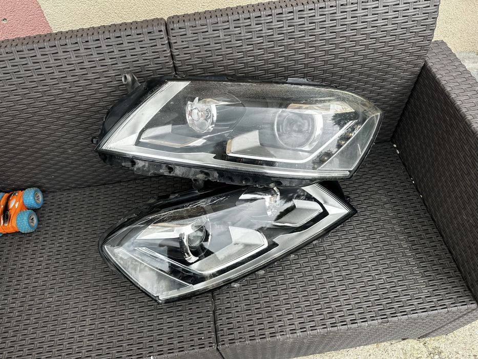 Faruri stanga dreapta bi xenon led vw passat b7.