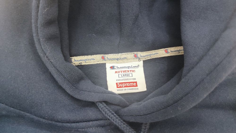 Худи champion supreme теплая
