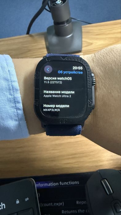 apple watch ultra 2 сотилади 4-5 ҳил ремешоклари билан берилади