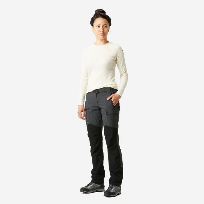 Pantaloni Xplore gri Damă - 36 (L30) - produs resigilat Decathlon