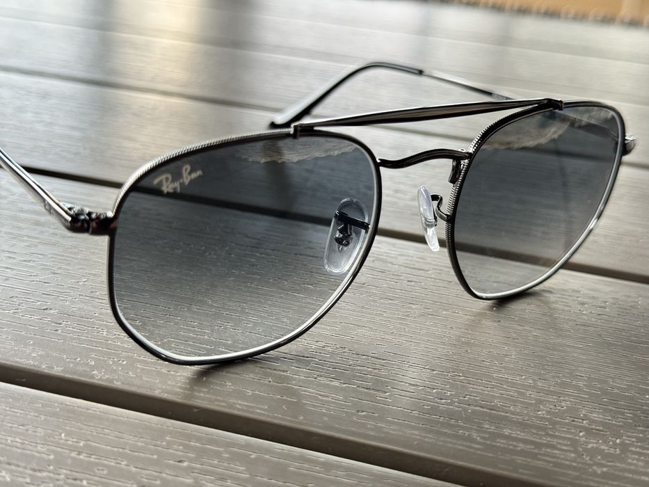 Ochelari Ray-Ban The Marshall II RB3648 Gunmetal Gray Gradient