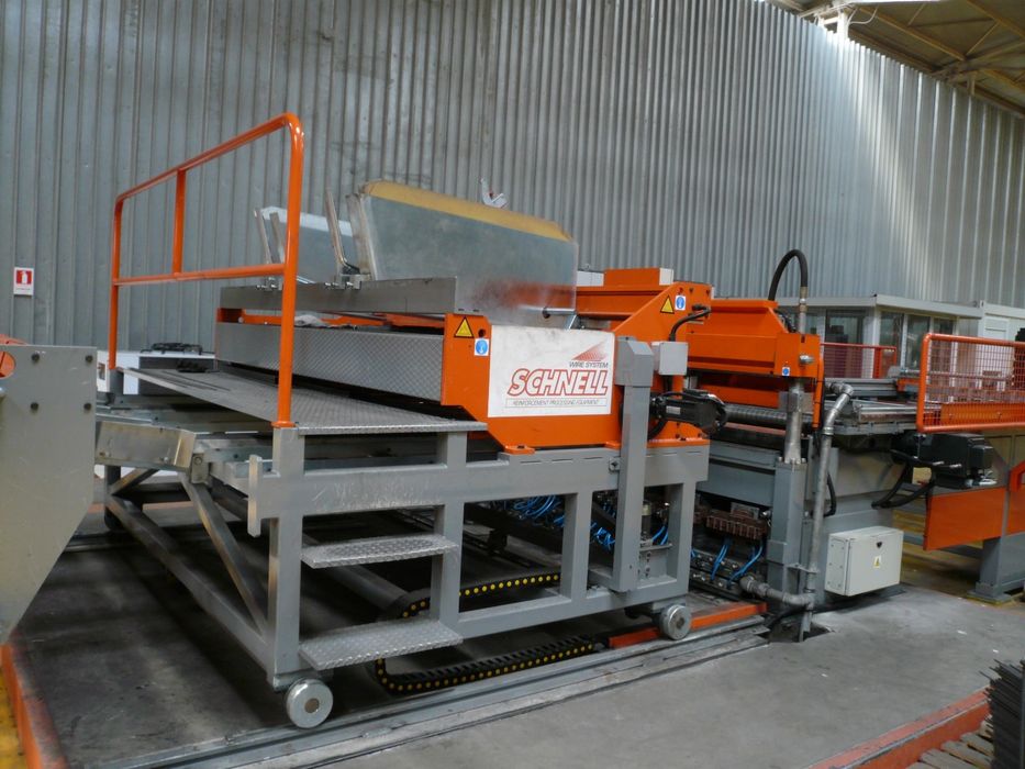 Masina de sudat plase de Buzău (Schnell  Mesh Line BB)