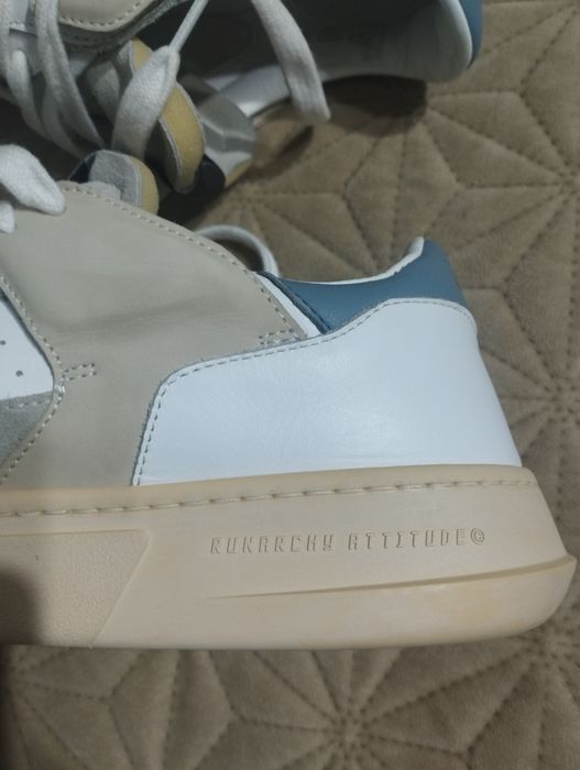 Sneakers premium Run Of piele naturala măr 44