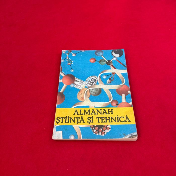carte veche Almanah Știință și Tehnică 1990