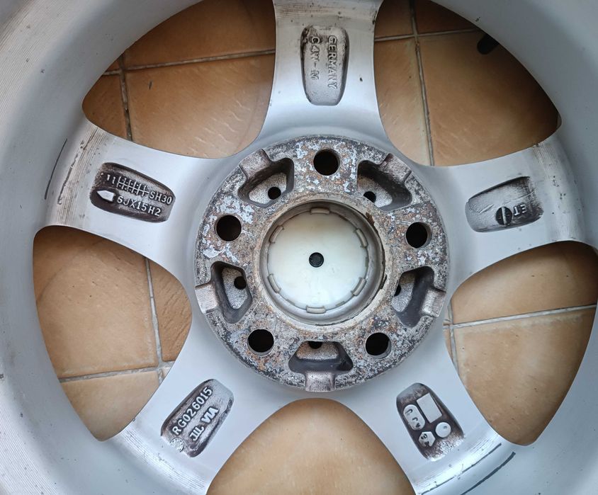 джанти 15" 5x114.3+ нови летни гуми Yokohama 195/65/15