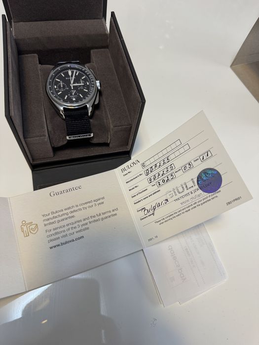 Bulova Lunar Pilot – Limited Edition Quartz Chronograph – Гаранция
