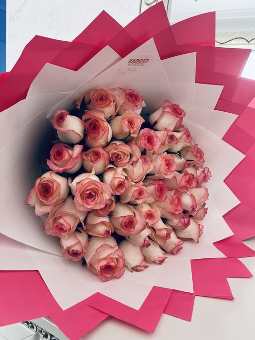 Қызылорда роза 41 шт свежый