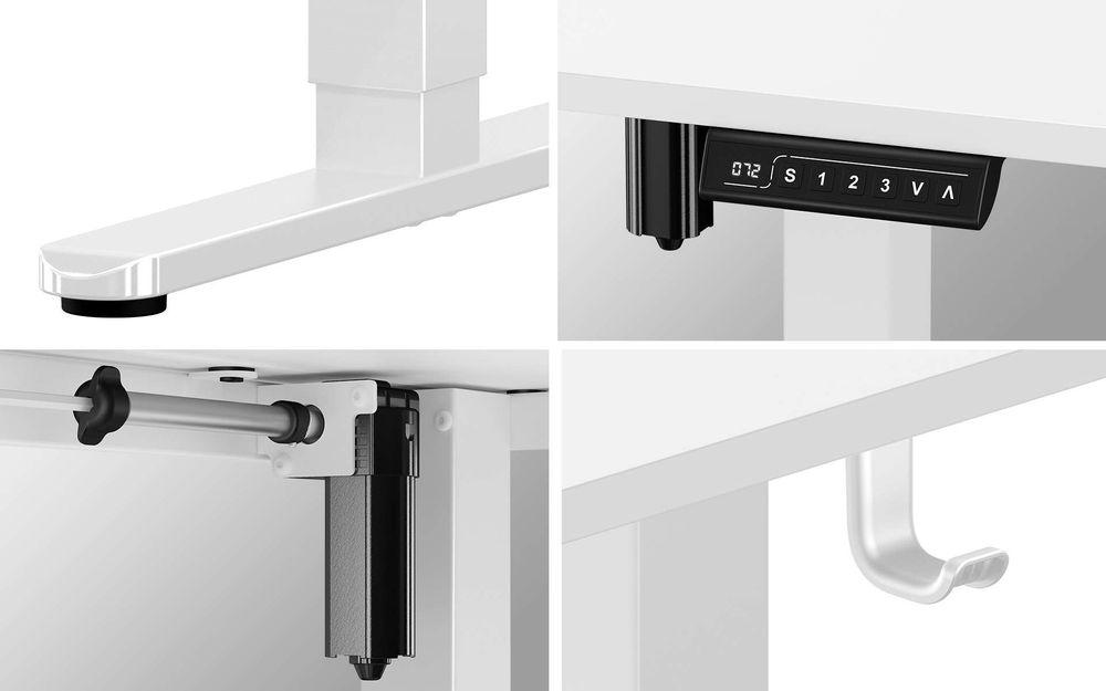 Електрическо бюро геймърско с регулируема височина с функция памет