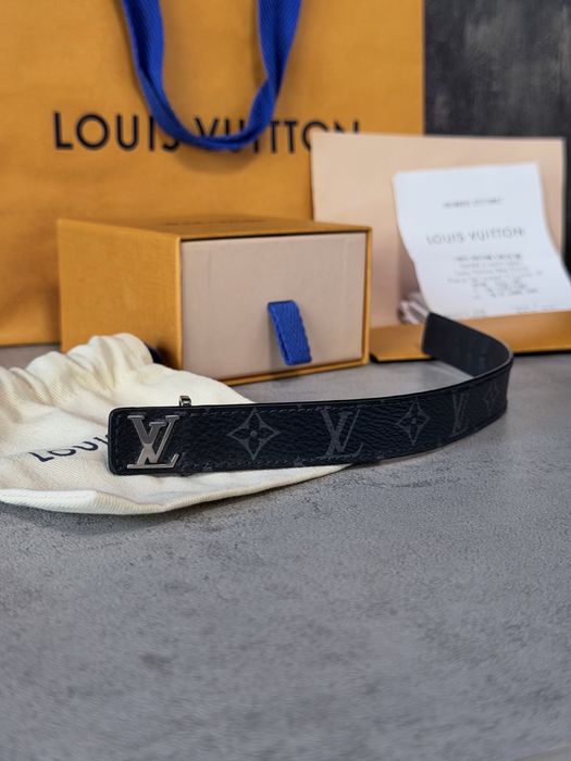 Louis Vuitton LV Slim Bracelet — Monogram Eclipse — с кутия и документи.