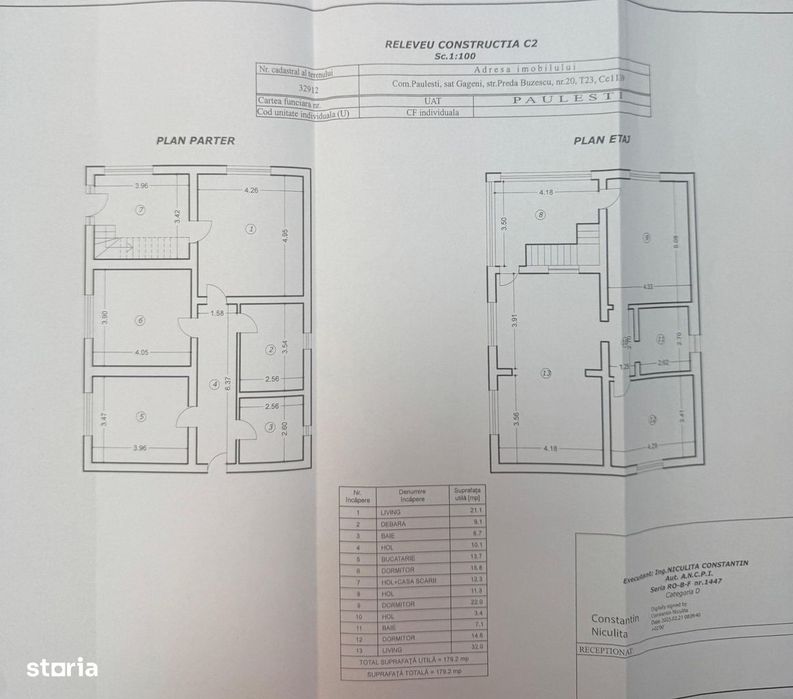 Gageni, casa care inseamna acasa, zona linistita, teren generos
