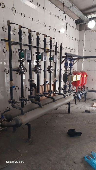 Монтаж промышленных котельных под ключ