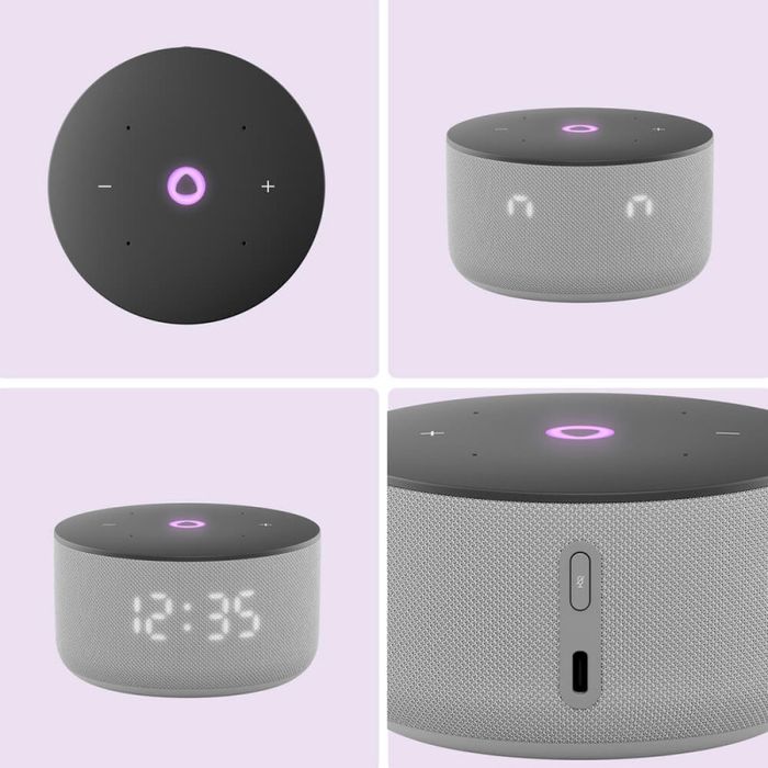 Новый Яндекс станция алиса мини 3 с часами 12вт • умная колонка •