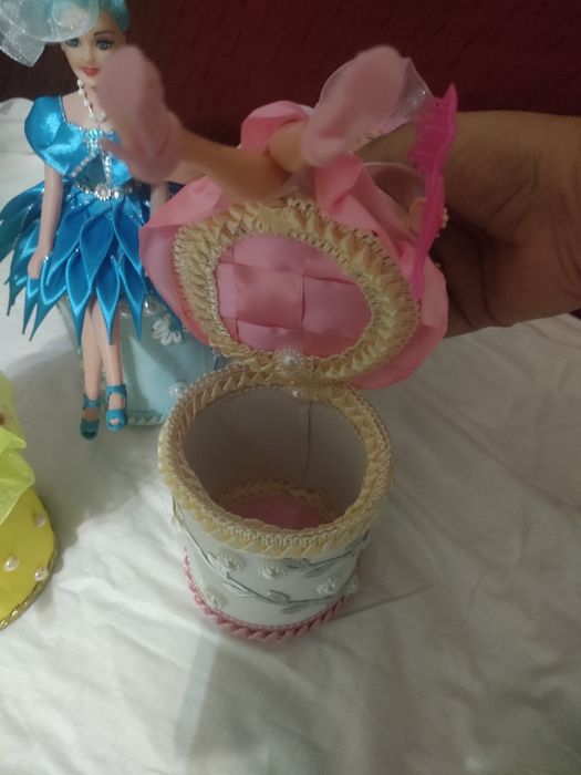 Кукла шкатулка для маленьких принцесс