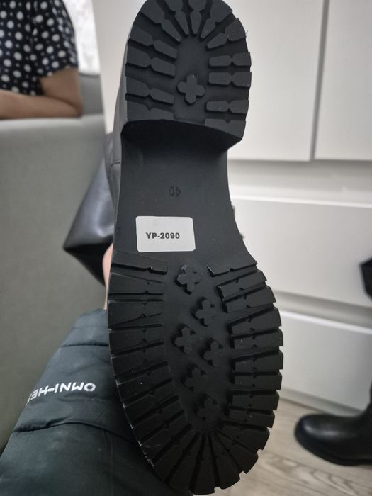 Сапоги новые высокие